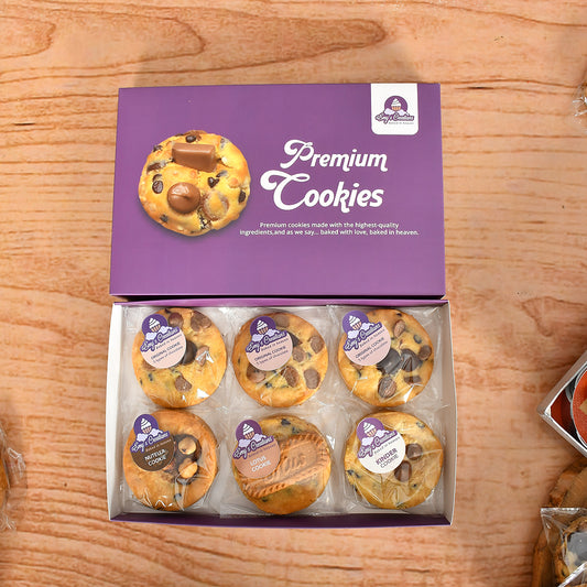 Classic Favourites Box- 6 Cookies