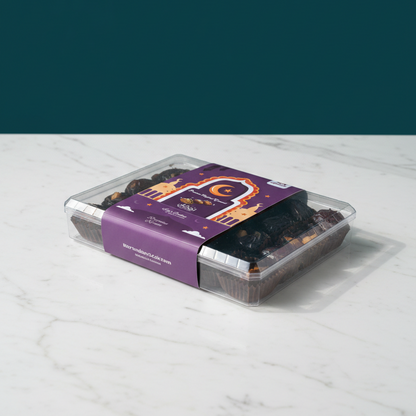 علبة تمر فستق وكنافة – 16 قطعة