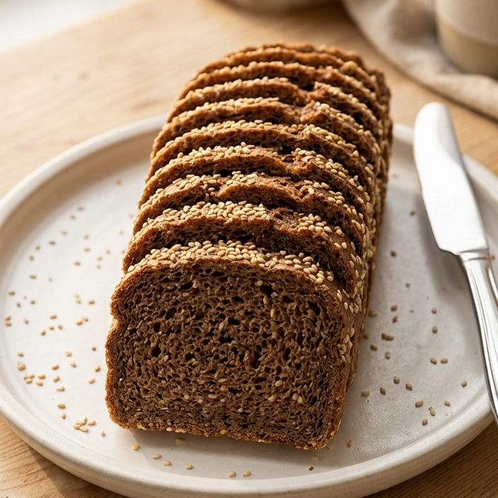 Whole Wheat Sesame Potato Toast