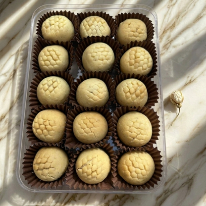 Cashew Stuffed New Zealand Butter Kahk