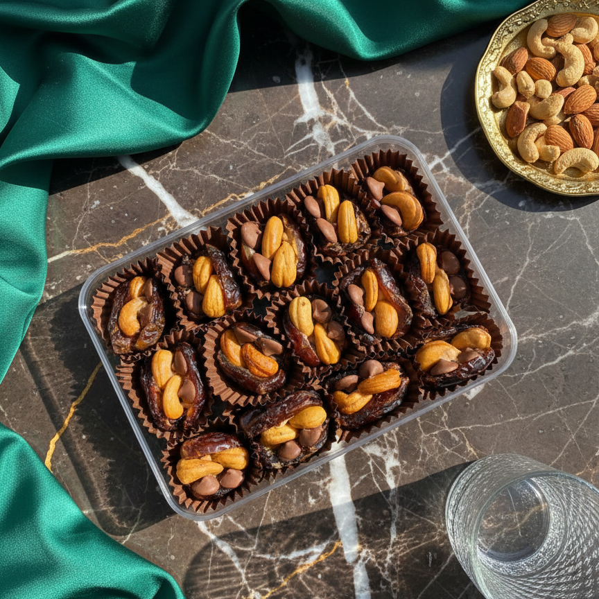 Kinder & Cashew Mini Dates Box (14 Dates)