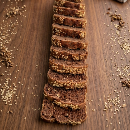 Whole Wheat Sesame Potato Toast