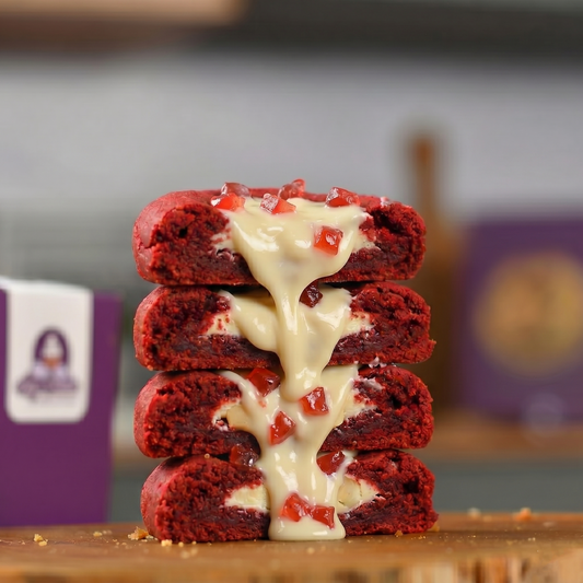 Mini Cherry Red Velvet Cookie
